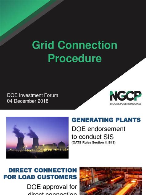 Grid Connection Procedure .